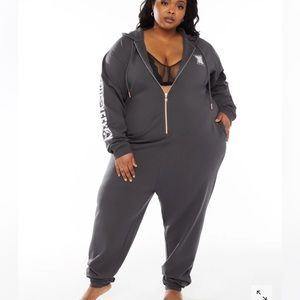 Dark Grey Fenty Onesie/ jumpsuit